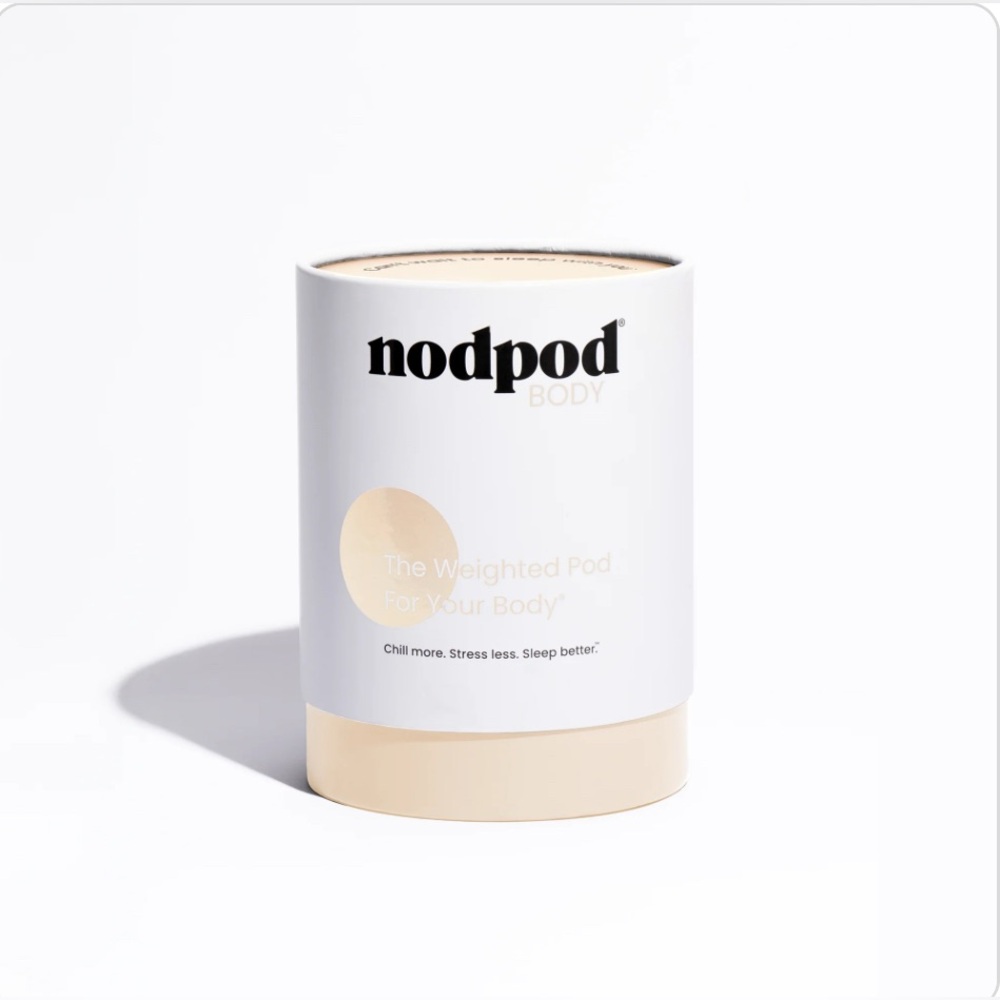 Nodpod Body Weighted Blanket in Bone NEW